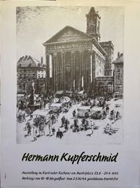 1975 Ausstellung Kupferschmid