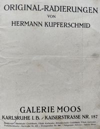 Ausstellung Galerie Moos
